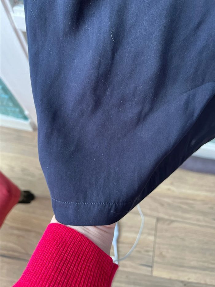 Jolie robe bi matière bleue marine - photo numéro 5