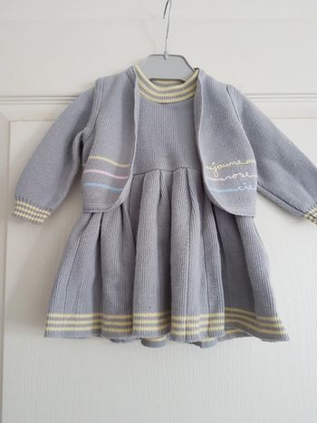 Robe avec gilet 6mois