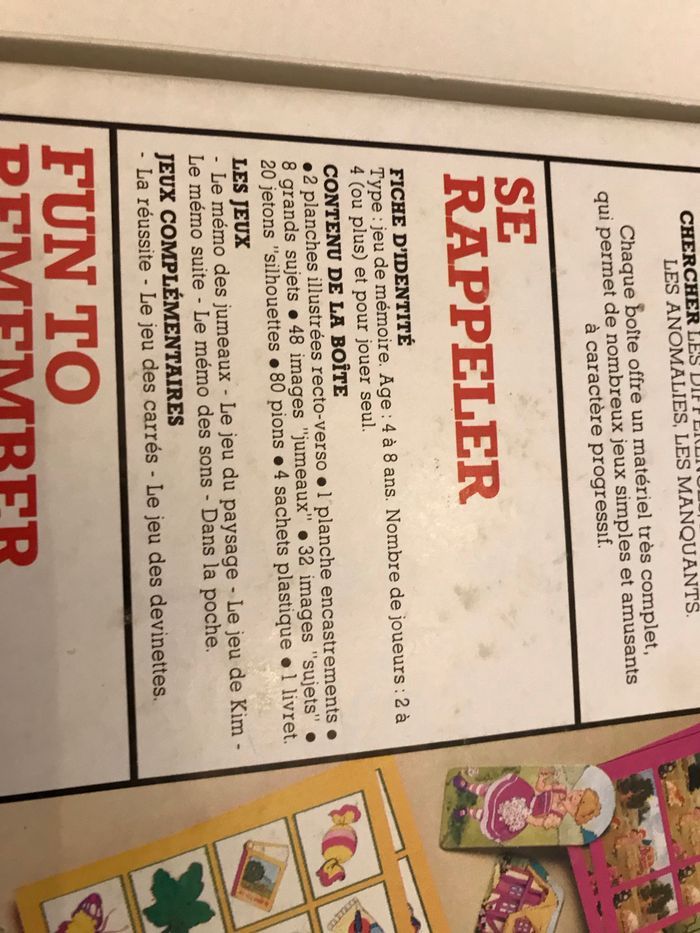 Jeu du Coquelicot  Se Rappeler - photo numéro 2