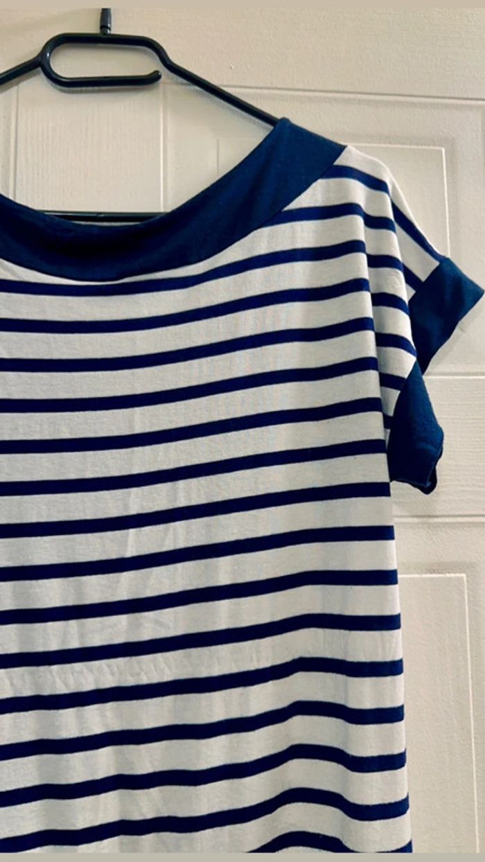 Tee Shirt Style Marin taille L - photo numéro 4