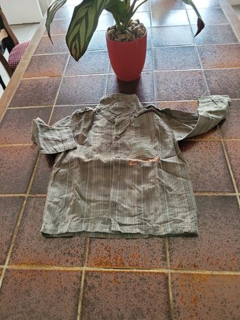 Chemise manches longues