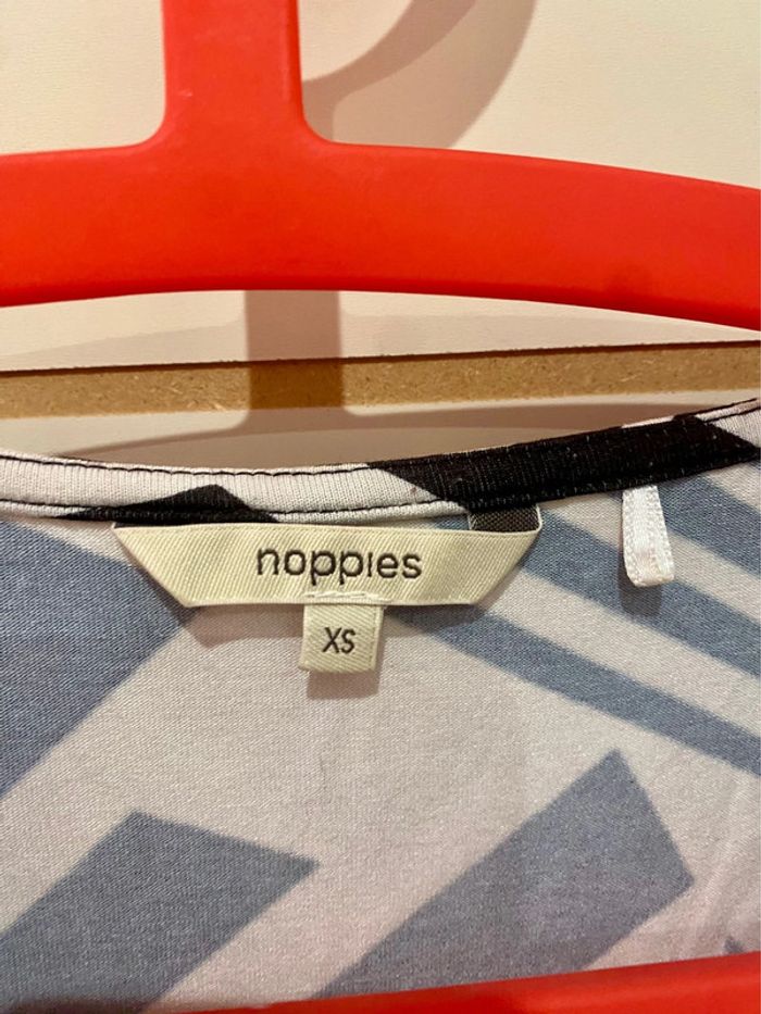 Robe de grossesse / maternité noir et blanc taille XS - photo numéro 3