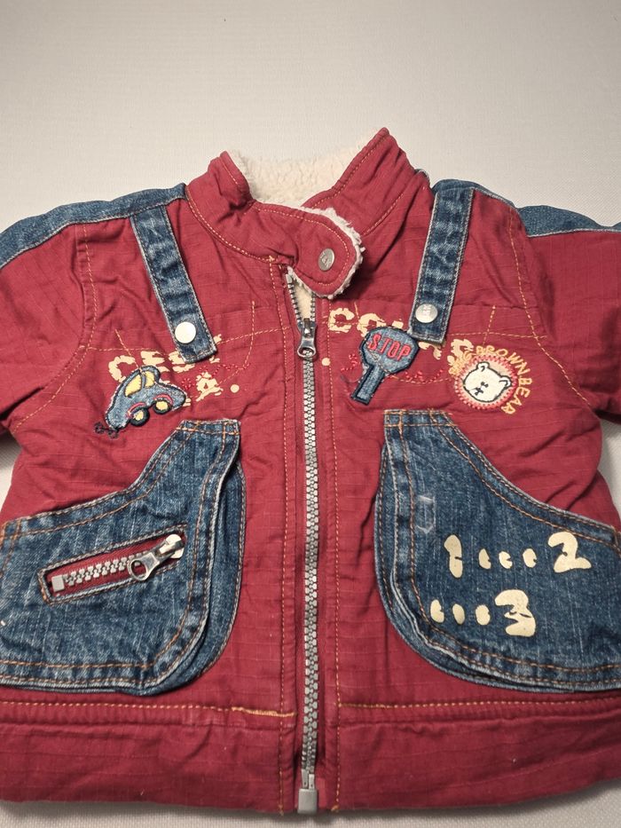 Veste chaude garçon 6 mois - photo numéro 2