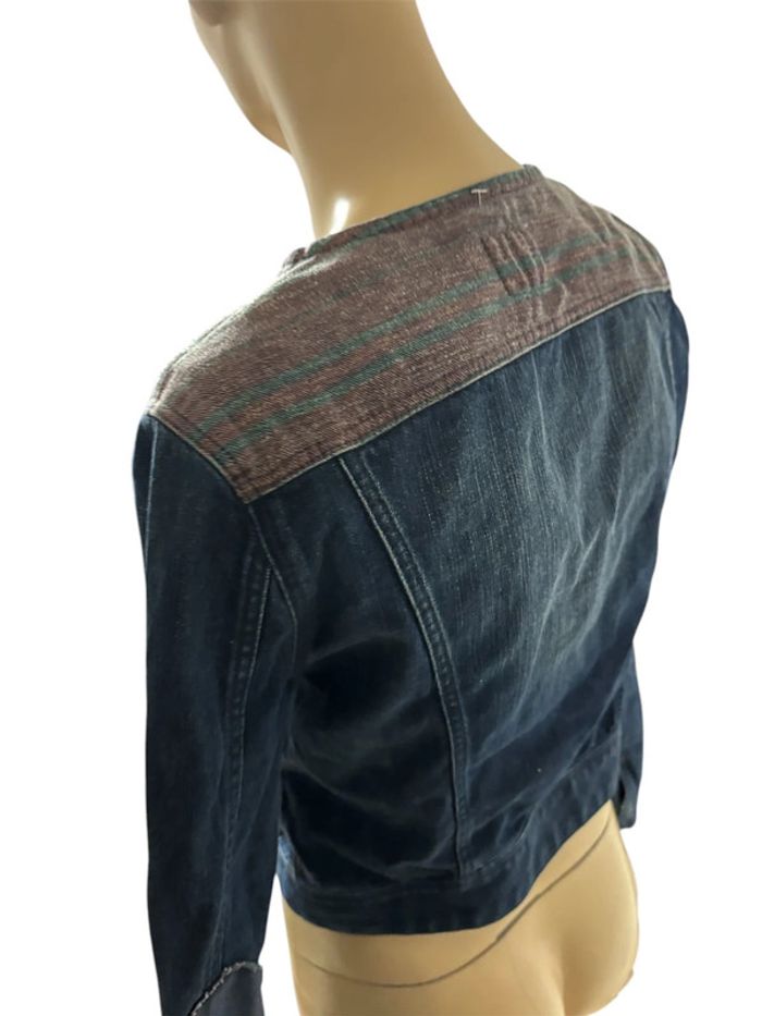 Veste en Jean Lee - Taille XS - Bleu et Violet - photo numéro 7