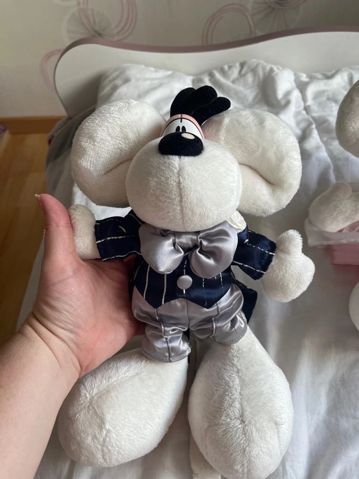 Peluche Couple de mariés diddl et Diddlina - photo numéro 2