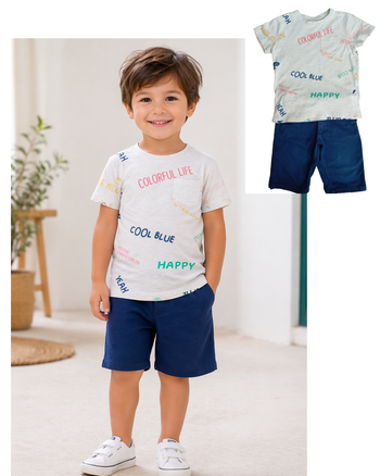 Ensemble été 4 ans garçon