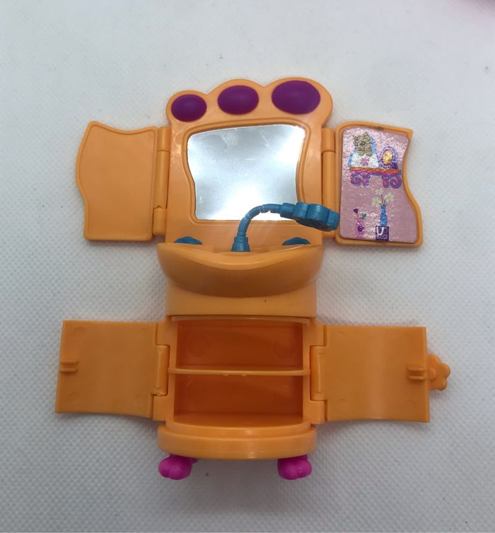 Meubles canapé cabinet de toilette 2006 Pollypocket PP Polly Pocket - photo numéro 3