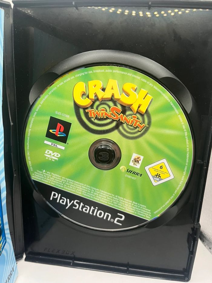 Crash Bandicoot Action Pack PS2 Sony PlayStation Nitro Tag Team - PAL NL Cib - photo numéro 8