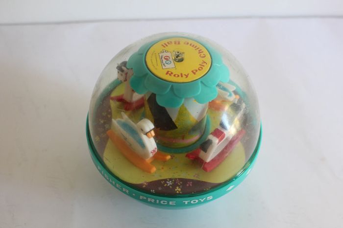 Fisher Price Poly Roly Chime Ball 1972 - photo numéro 2