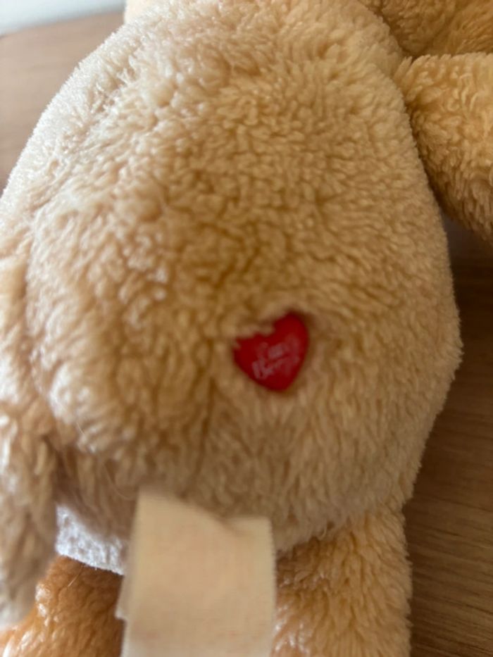 Vintage peluche bisounours beige coupe gros champion care bears - photo numéro 4