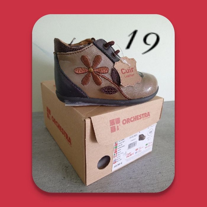 Chaussures fille Neuves Orchestra en 19