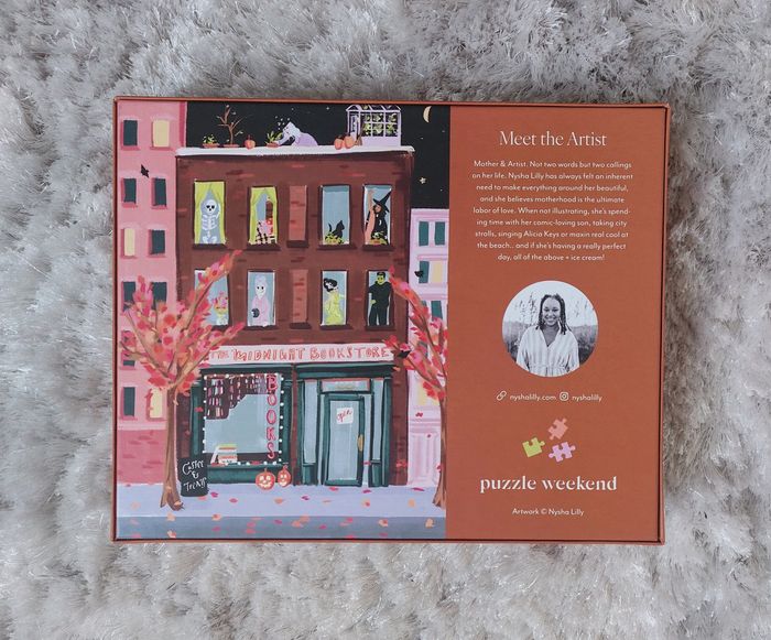 Puzzle "Spooky Street" 500 pièces - Puzzle Weekend - photo numéro 3