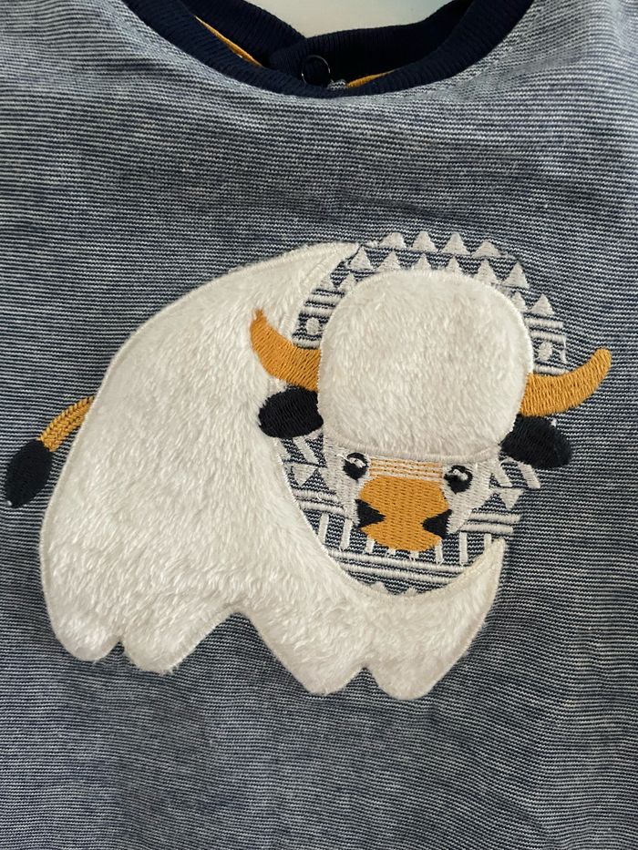 T-shirt OBAÏBI garçon 6 mois 68 cm - photo numéro 2