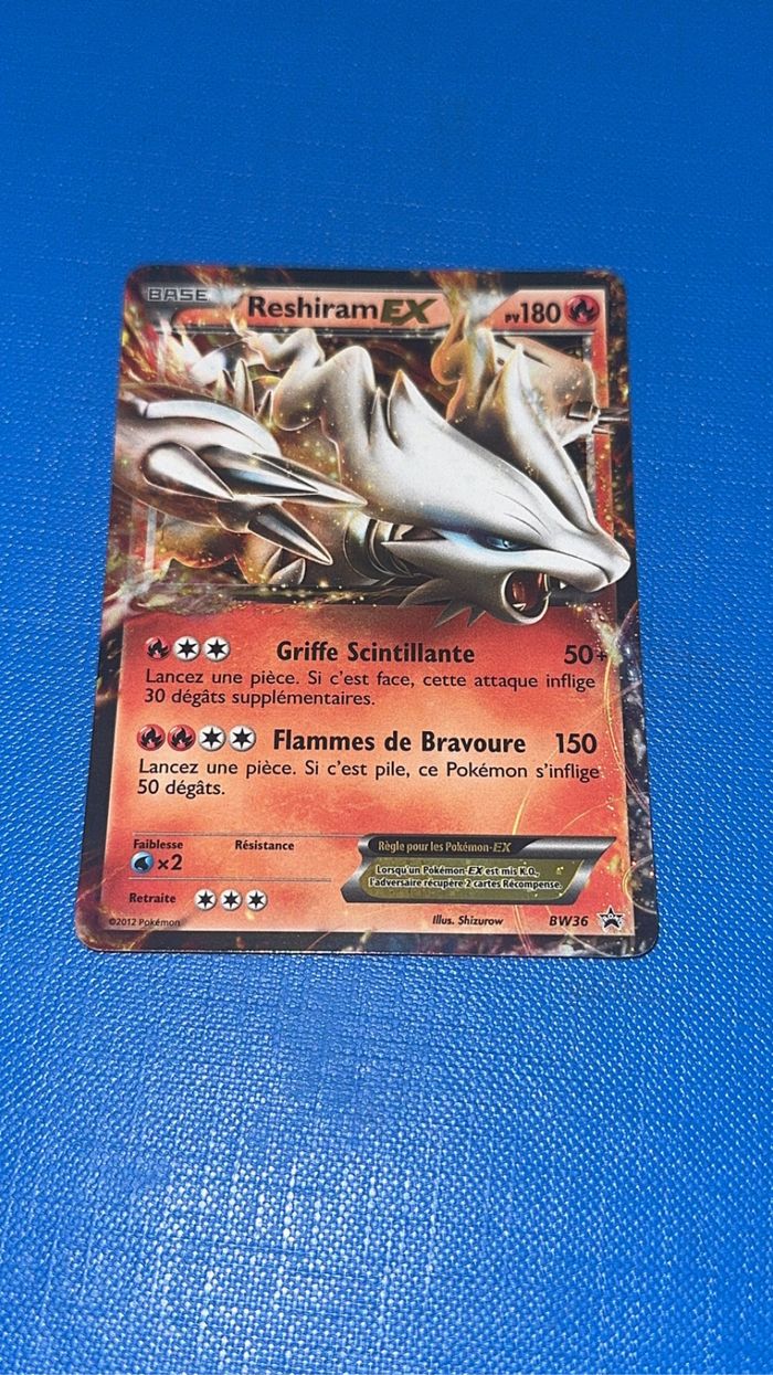 Reshiram ex bw36 - photo numéro 2
