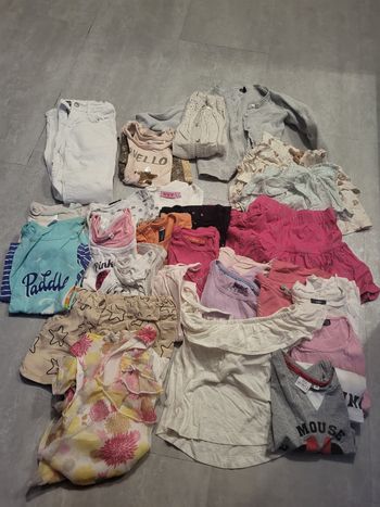 lot vêtements fille été 6 ans
