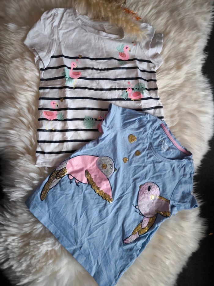 🩵 Lot de 2 t-shirts In Extenso 24 mois 🩵