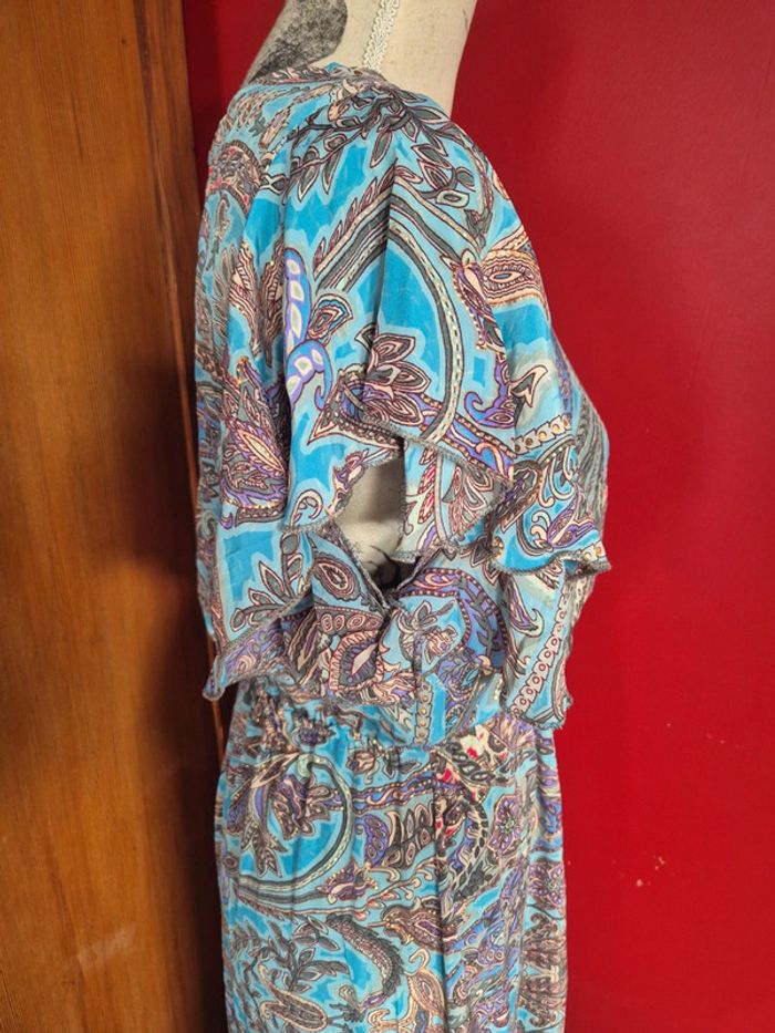 Robe longue asymétrique brillante - photo numéro 5