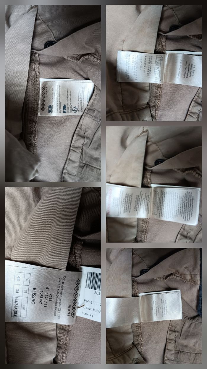 Jeans pantalon bonobo taille 44 - photo numéro 9