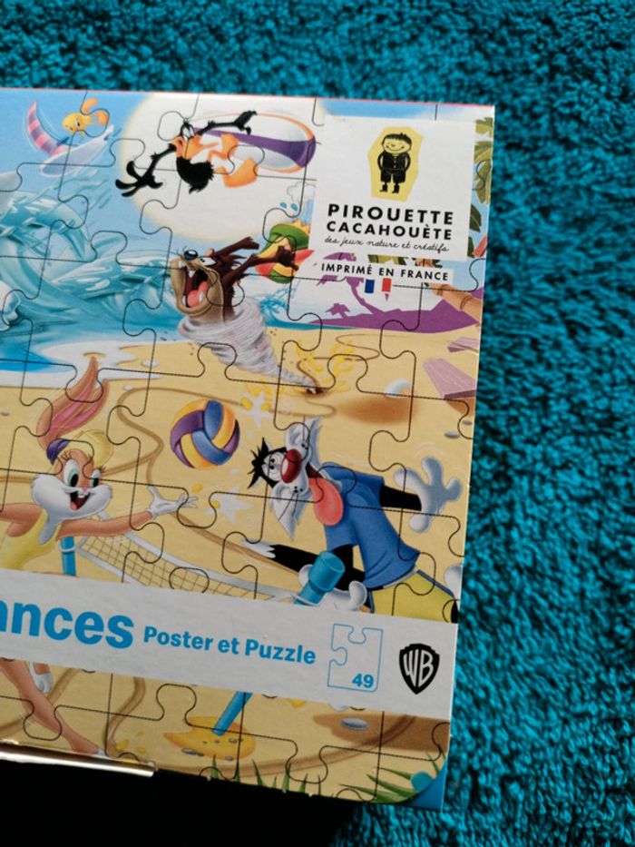 Puzzle et poster Looney tunes en vacances - photo numéro 2