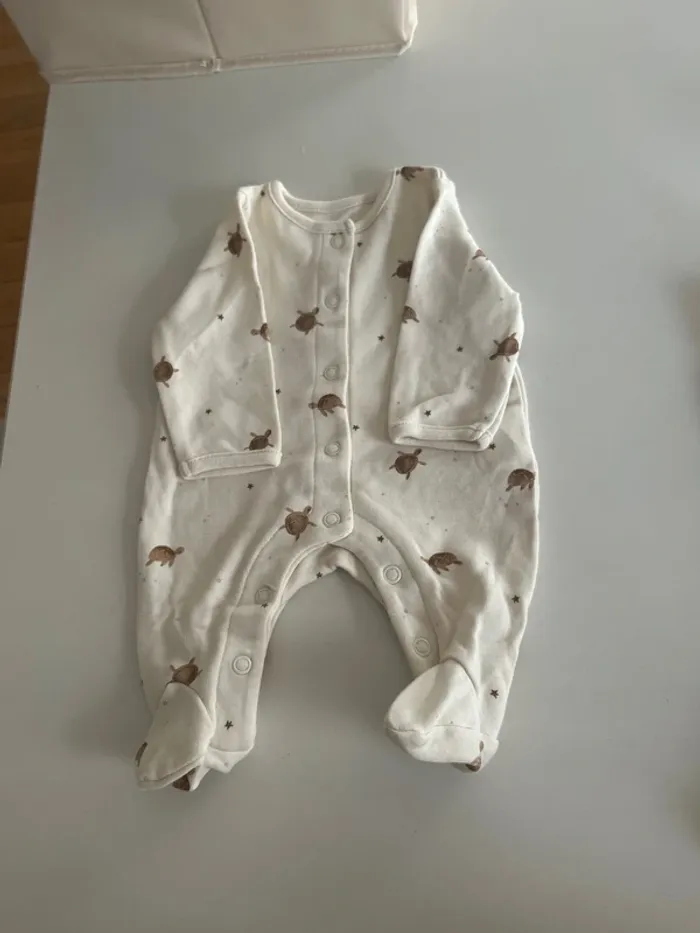 Lot pyjamas coton naissance mixte neuf - photo numéro 4