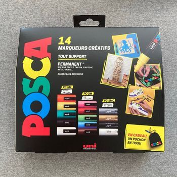 14 marqueurs Posca (NEUF)