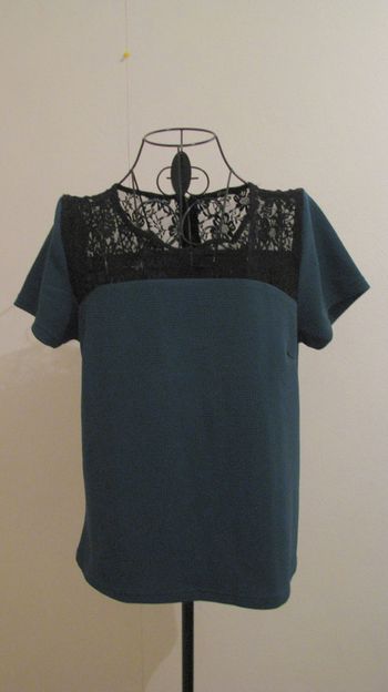 tee shirt dentelle taille m