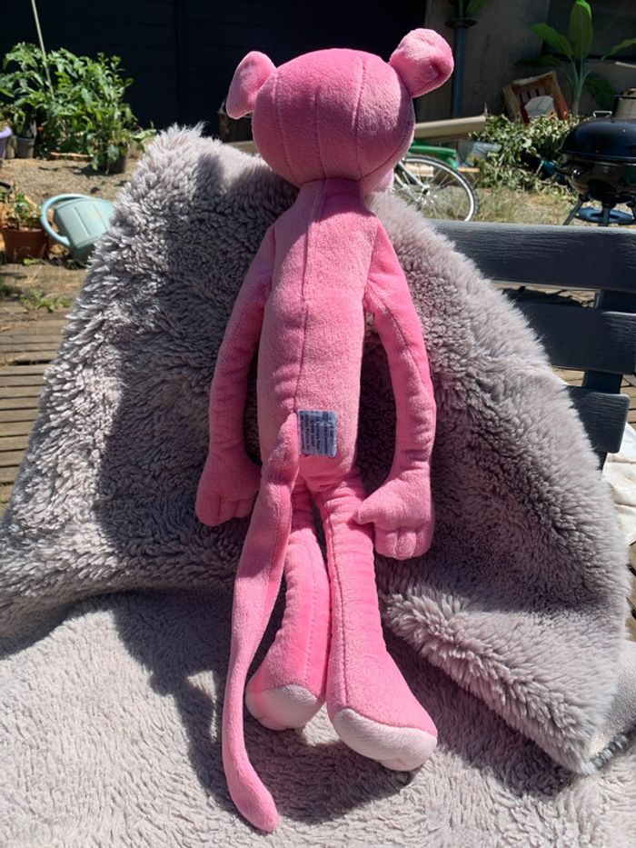 Peluche Panthère rose original vintage - photo numéro 3
