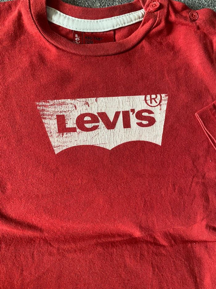 T-shirt levis manche longue - photo numéro 3