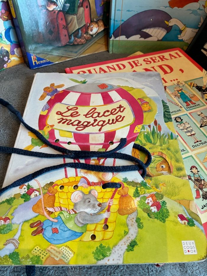 Lot livres enfant vintage histoires - photo numéro 3