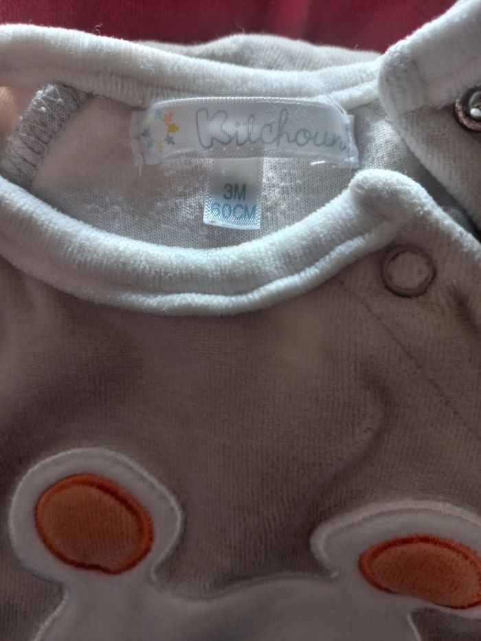 Lot pyjamas et bodies bébé 3 mois - photo numéro 7