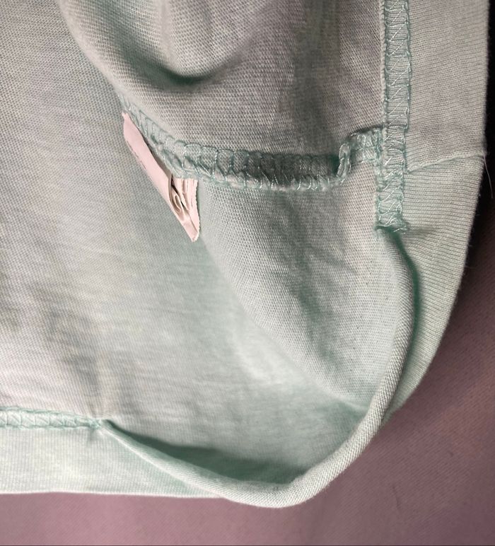 Tee-shirt »Tissaïa »bleu clair et petits oiseaux - photo numéro 4