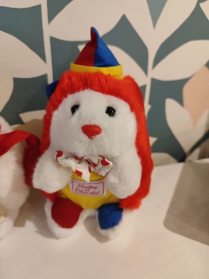 Peluche hérisson tartine et chocolat - photo numéro 8