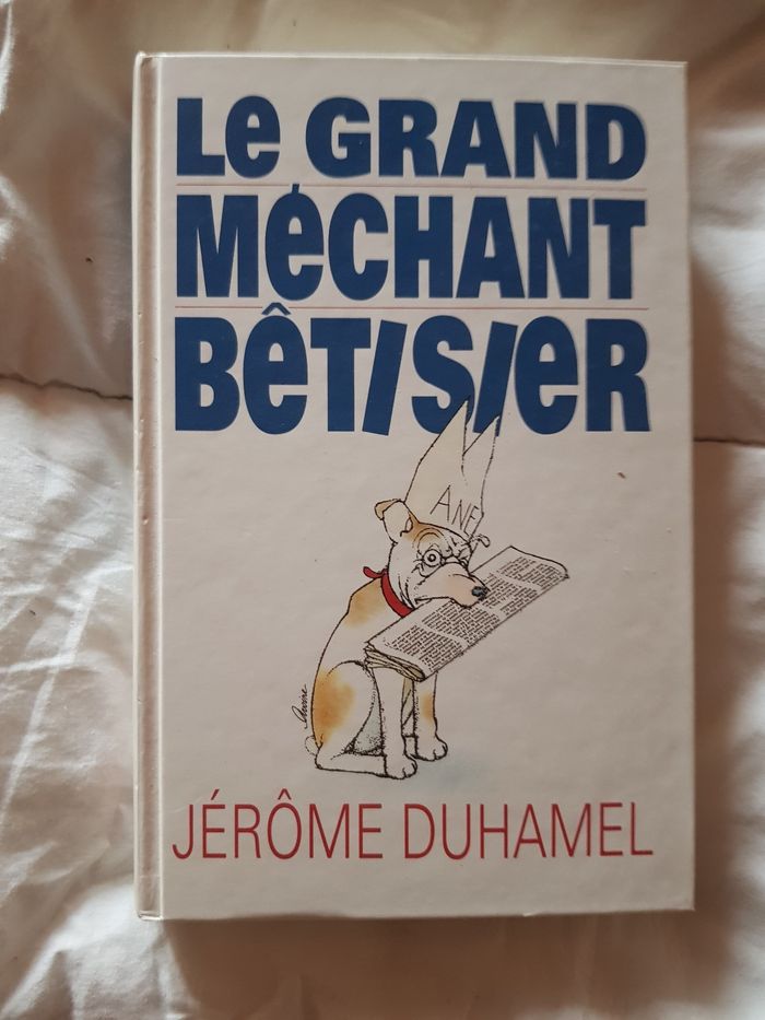 Livre  le grand méchant bêtisier