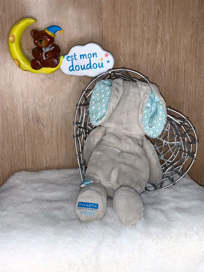 KLO08 doudou lapin 🐰 klorane - photo numéro 2