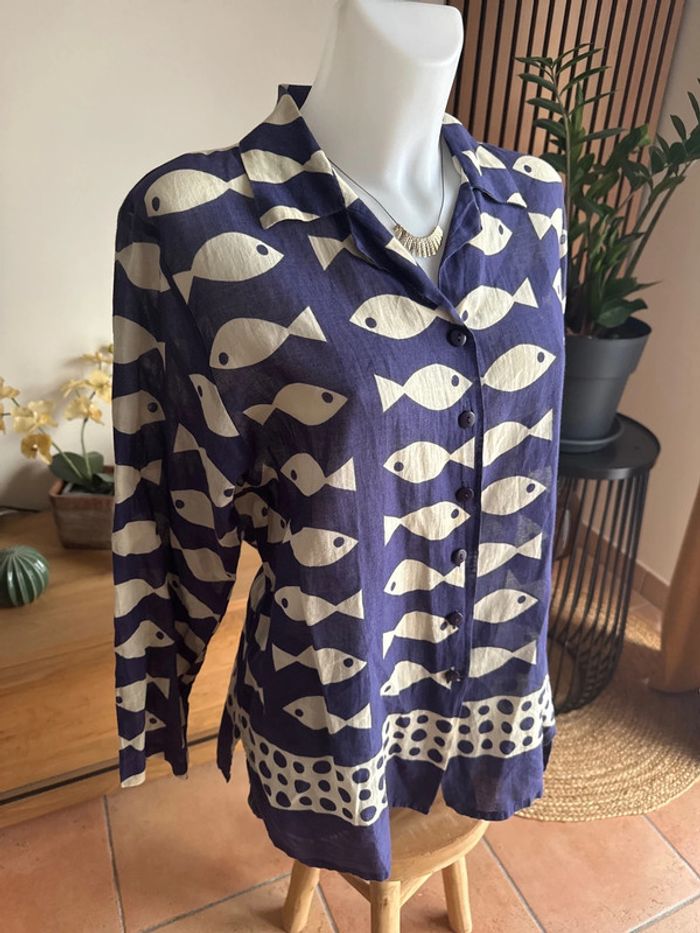Chemise légère voile de coton - photo numéro 3