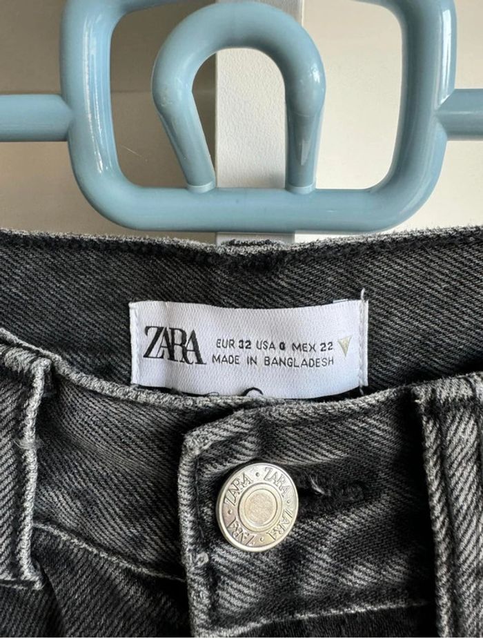 Jean Zara noir taille 32 - photo numéro 4