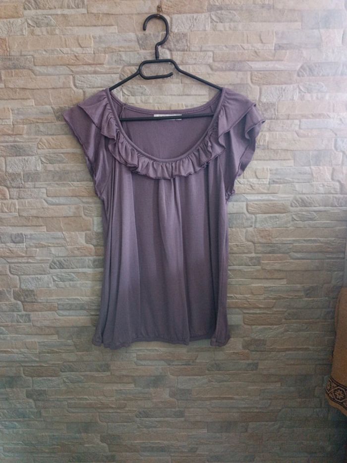 Blouse violette B&K XL
