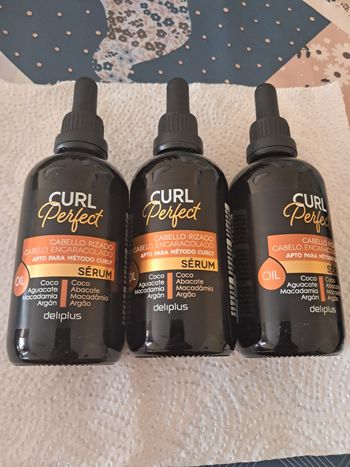 Pack 3 huile sérum curl perfect excellente qualité