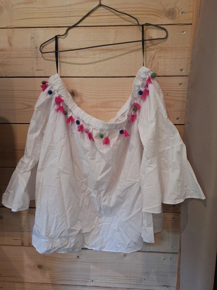 Top épaules dénudées taille S