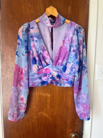 Haut court fleuri - Zara
