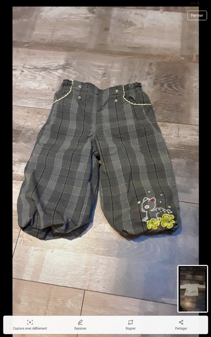 Ensemble haut +Pantalon cerf - photo numéro 7