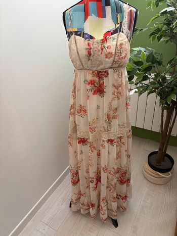 Robe longue Naf Naf neuve | Crème | Taille 34