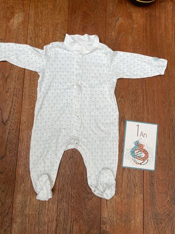 Pyjama coton fin petit bateau