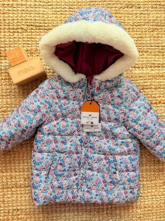 Manteau réversible Sergenr Major 9mois / 71cm - photo numéro 3