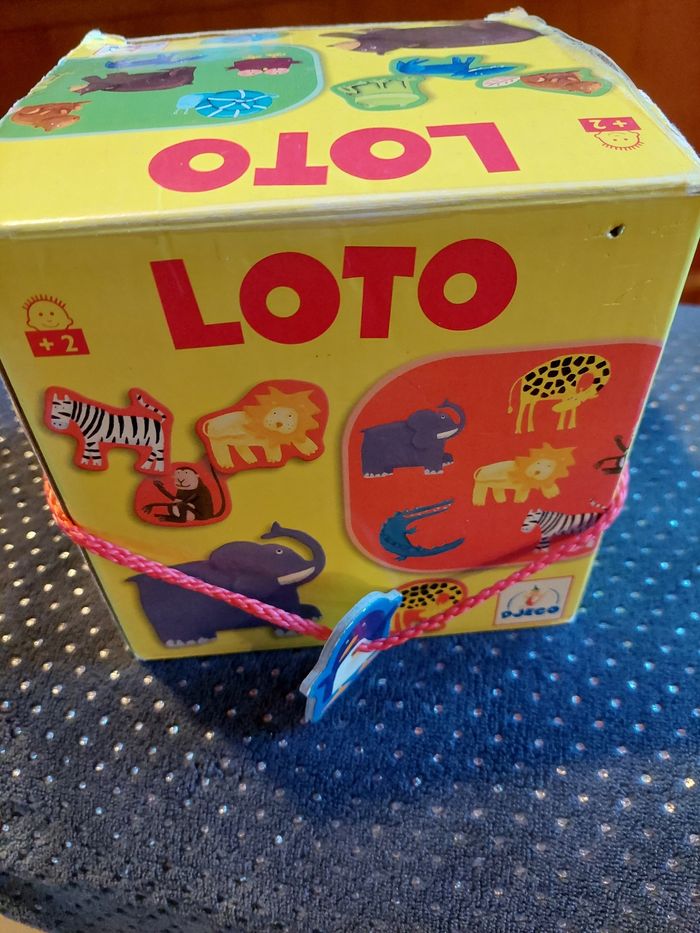 Jeu éducatif Djeco, loto animaux