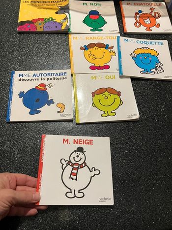 Livre monsieur madame : Monsieur Neige