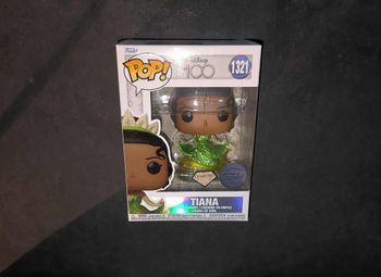 Figurine Funko Pop / Tiana N°1321 / La Princesse Et La Grenouille / Disney °100 / Diamond Collection