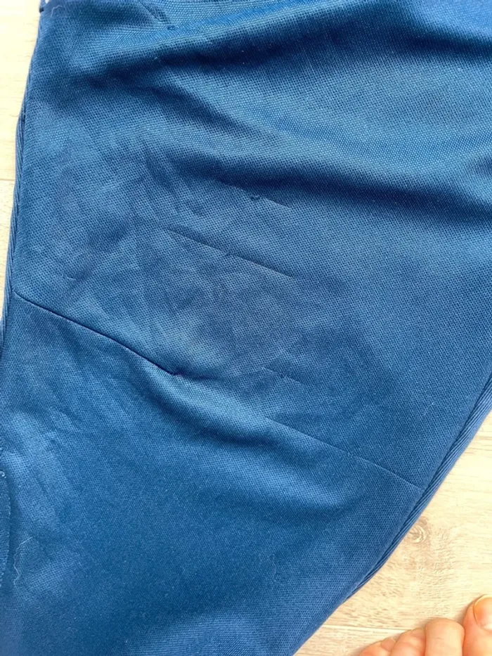 Jogging Adidas blue training pants Tiro 17 Climacool Mens L - photo numéro 14