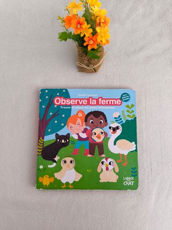 Livre Observe la ferme