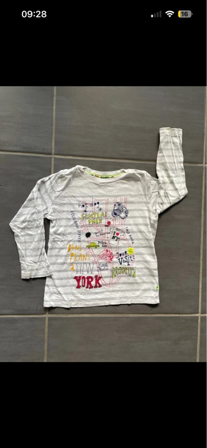 T-shirt manches longues garçon Sergent Major 5ans